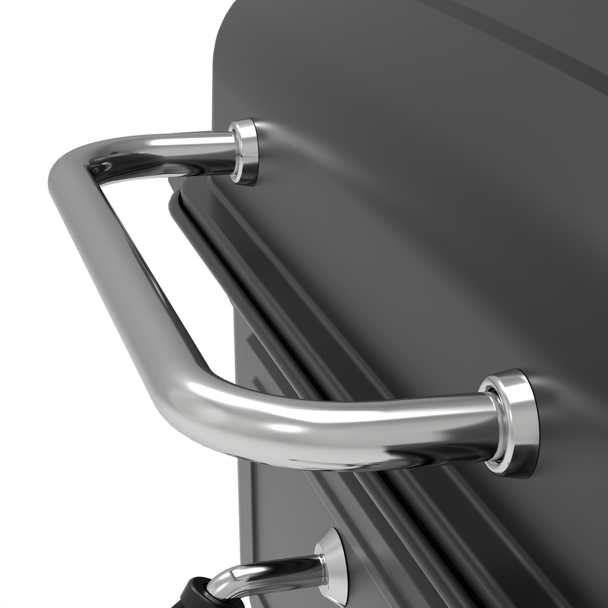 Dellonda DG283 Charcoal Grill BBQ Smoker & Trolley with 2 Side Shelves - Black - additional view 16