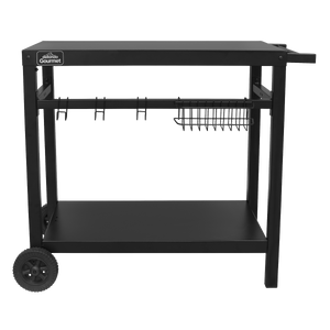 Dellonda DG45 Plancha Trolley with Utensil Holder - Black - additional view 3