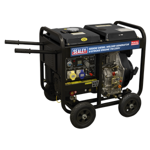 Sealey DG5000W 5000W Diesel Welder Generator 4-Stroke Engine 110/230V