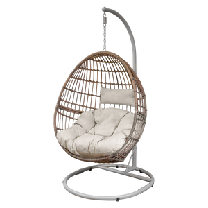 Dellonda DG60 Single Swinging Egg Chair with Cushion