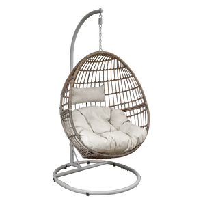 Dellonda DG60 Single Swinging Egg Chair with Cushion - additional view 2