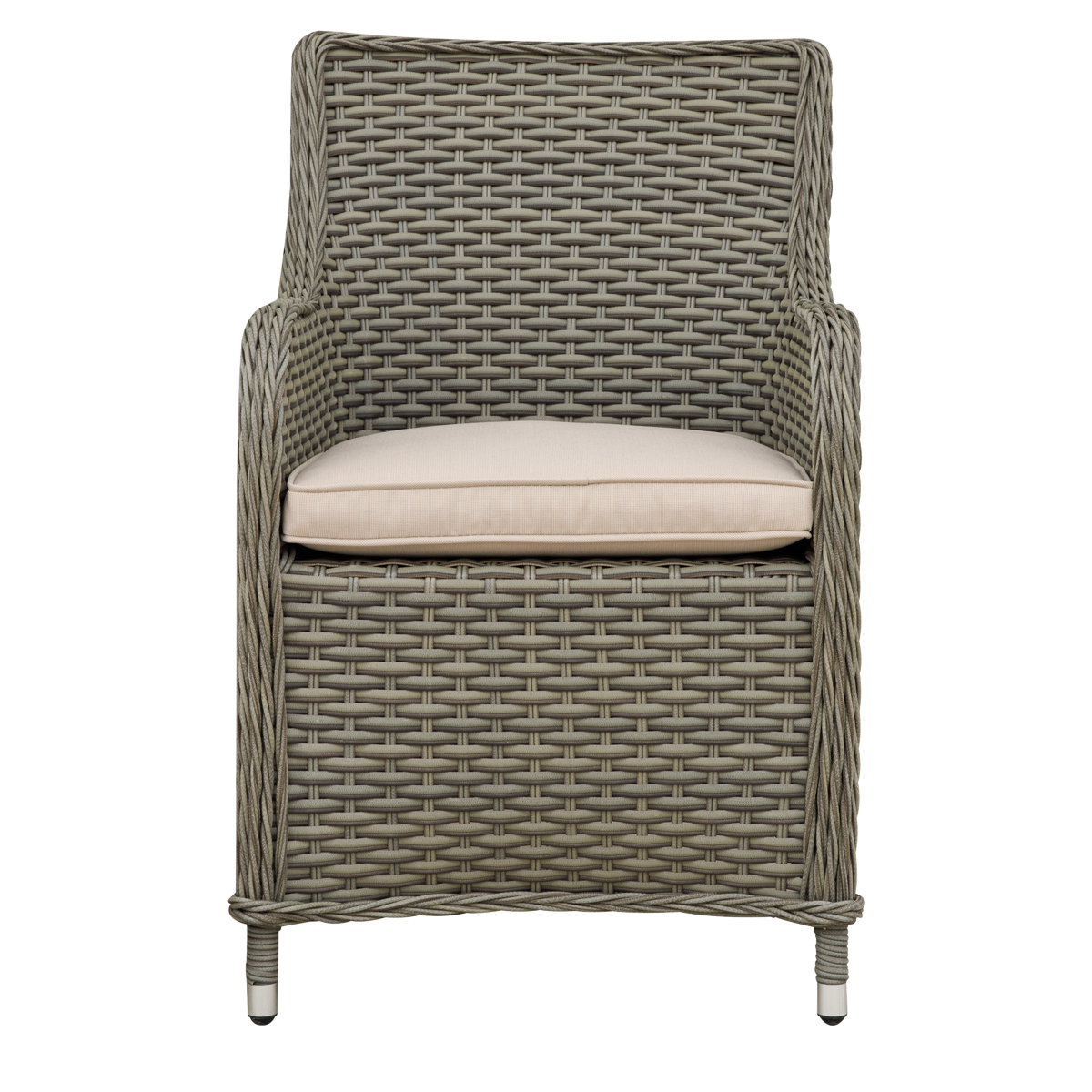 Dellonda DG64 Chester Rattan Wicker Outdoor Garden Dining Chairs 2pc - additional view 14