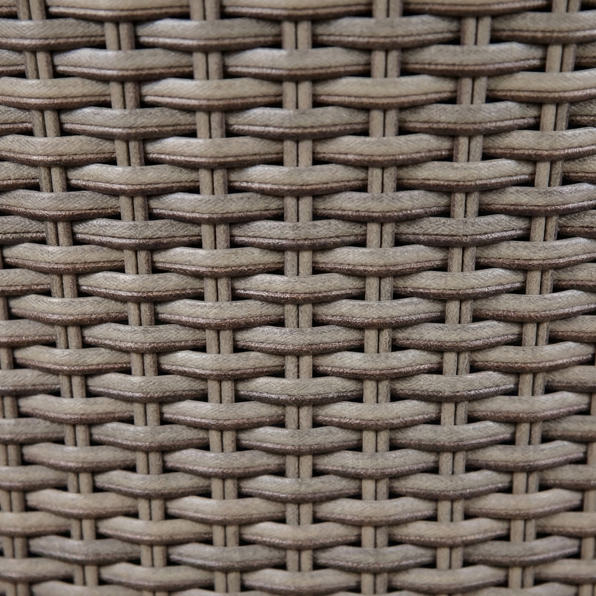 Dellonda DG67 Chester Rattan Wicker Round Outdoor Dining Table with Tempered Glass Top - additional view 11