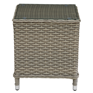 Dellonda DG68 Chester Rattan Wicker Outdoor Recliner Loungers & Table Set 5pc - additional view 2