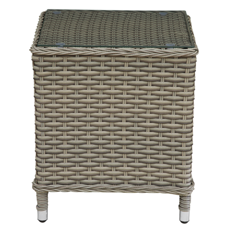 Dellonda DG68 Chester Rattan Wicker Outdoor Recliner Loungers & Table Set 5pc - additional view 2