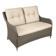 Dellonda DG70 Chester Rattan Wicker Outdoor 2-Seater Sofa