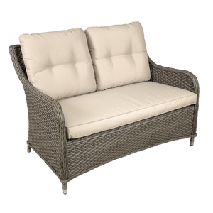 Dellonda DG70 Chester Rattan Wicker Outdoor 2-Seater Sofa