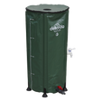 Dellonda DG8 Collapsible PVC Garden Water Butt with Zipped Lid & Drain Tap 100L