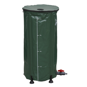 Dellonda DG8 Collapsible PVC Garden Water Butt with Zipped Lid & Drain Tap 100L - additional view 3