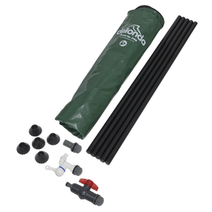 Dellonda DG8 Collapsible PVC Garden Water Butt with Zipped Lid & Drain Tap 100L - additional view 5