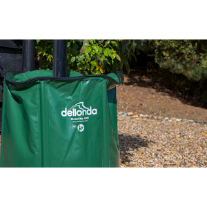 Dellonda DG9 Collapsible PVC Garden Water Butt with Zipped Lid & Drain Tap 250L - additional view 3