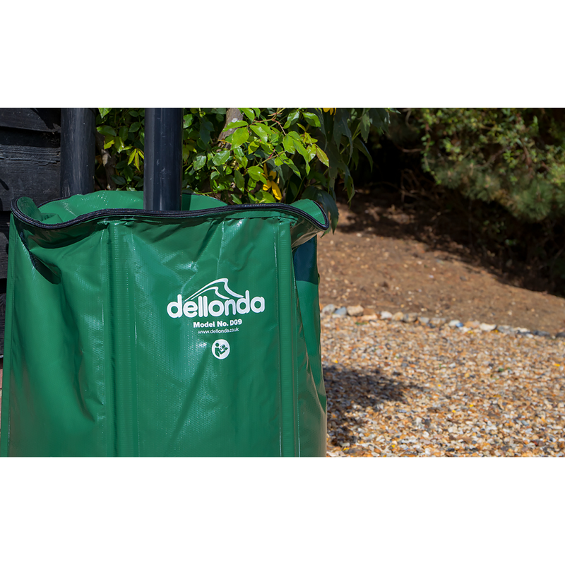 Dellonda DG9 Collapsible PVC Garden Water Butt with Zipped Lid & Drain Tap 250L - additional view 3