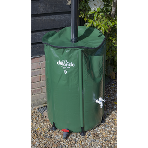 Dellonda DG9 Collapsible PVC Garden Water Butt with Zipped Lid & Drain Tap 250L - additional view 4