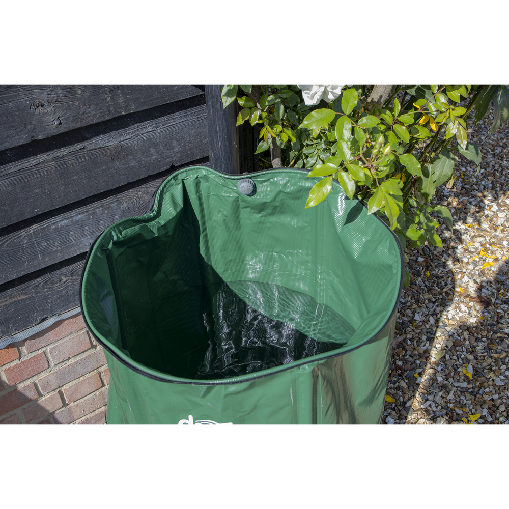 Dellonda DG9 Collapsible PVC Garden Water Butt with Zipped Lid & Drain Tap 250L - additional view 6