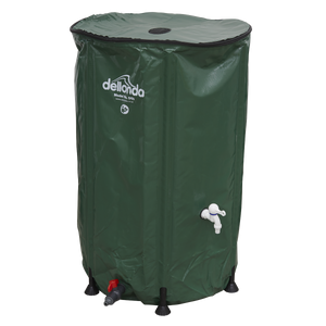 Dellonda DG9 Collapsible PVC Garden Water Butt with Zipped Lid & Drain Tap 250L - additional view 9