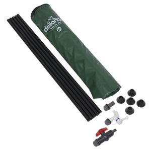 Dellonda DG9 Collapsible PVC Garden Water Butt with Zipped Lid & Drain Tap 250L - additional view 11