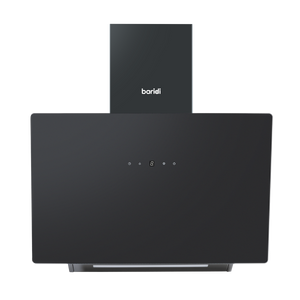 Baridi DH105 Angled Chimney Cooker Hood with Touch Controls & Carbon Filters 60cm - Black Glass - additional view 13