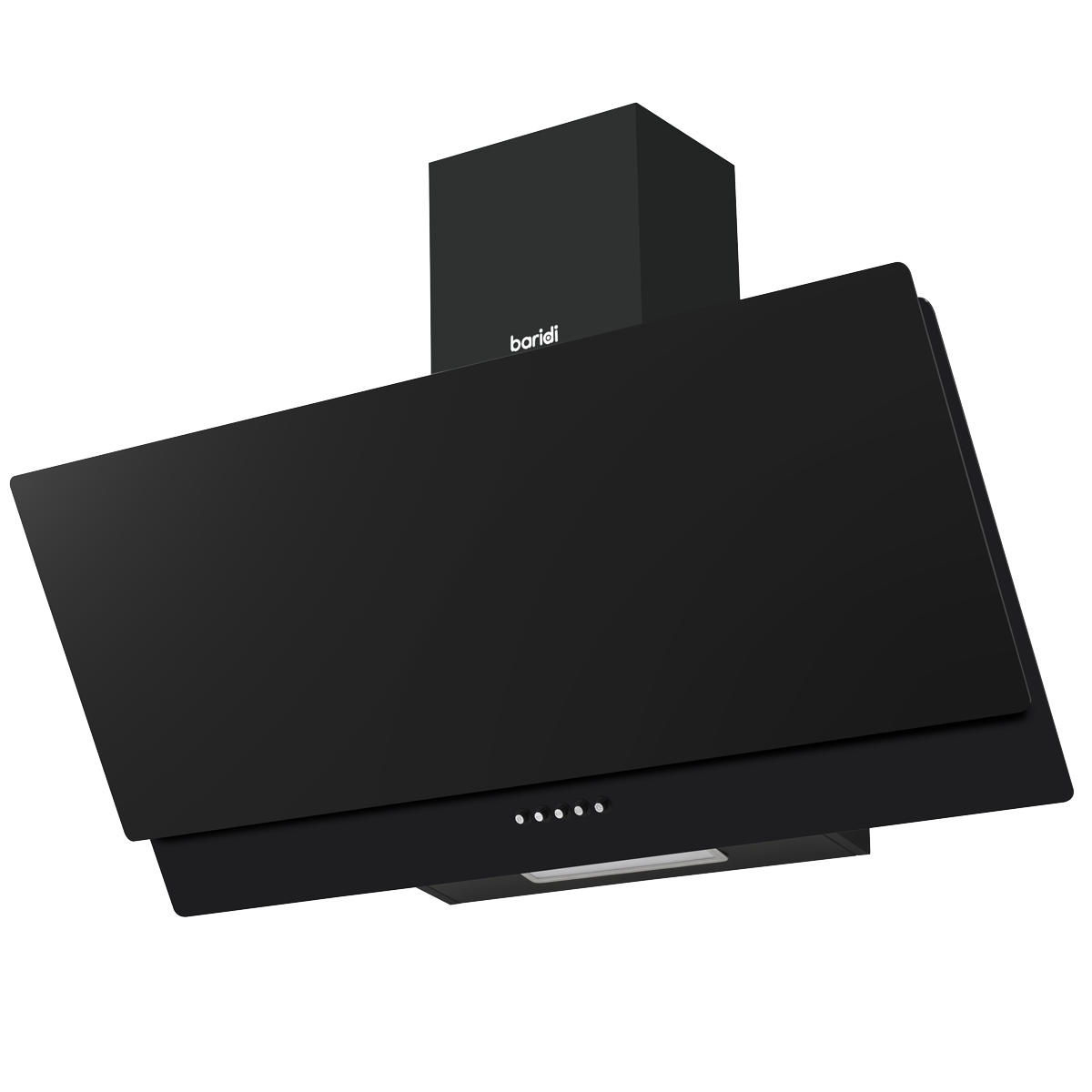 Baridi DH106 Angled Chimney Cooker Hood with Carbon Filters & LED Lamp 90cm, Energy Class A - Black - additional view 16