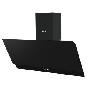 Baridi DH106 Angled Chimney Cooker Hood with Carbon Filters & LED Lamp 90cm, Energy Class A - Black - additional view 15