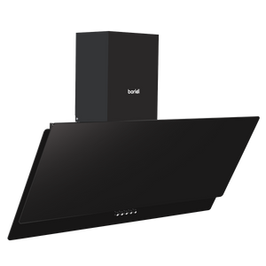 Baridi DH106 Angled Chimney Cooker Hood with Carbon Filters & LED Lamp 90cm, Energy Class A - Black - additional view 14