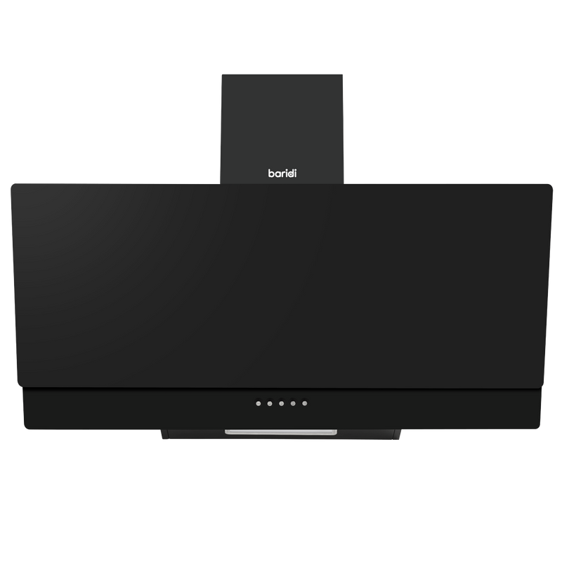Baridi DH106 Angled Chimney Cooker Hood with Carbon Filters & LED Lamp 90cm, Energy Class A - Black - additional view 13