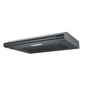 Baridi DH107 Visor Cooker Hood Extractor Fan 60cm - Black