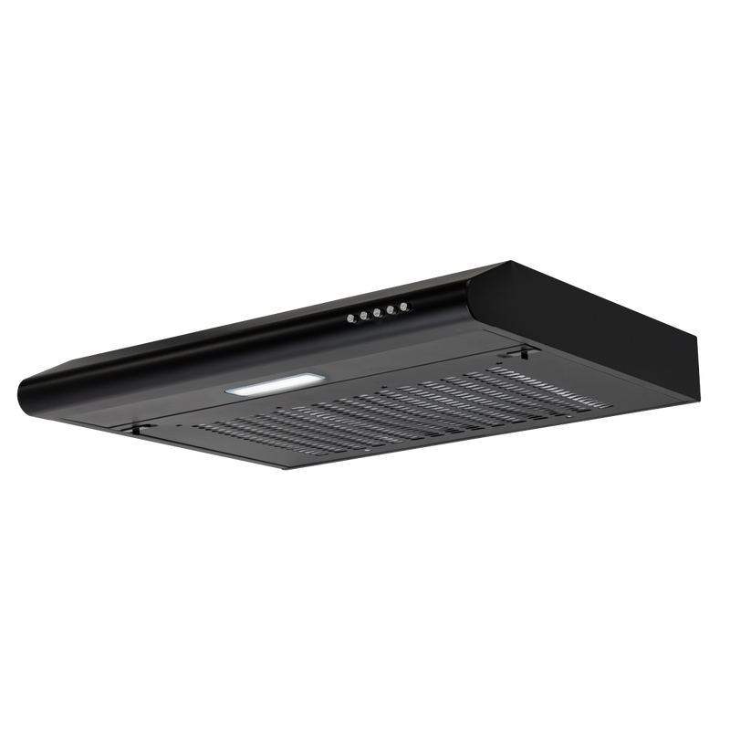 Baridi DH107 Visor Cooker Hood Extractor Fan 60cm - Black - additional view 5