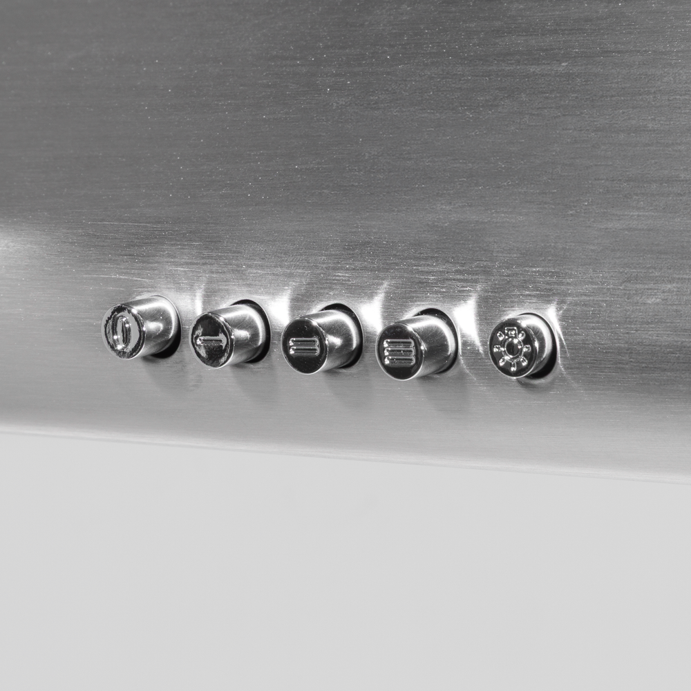 Baridi DH108 Visor Cooker Hood Extractor Fan 60cm - Stainless Steel - additional view 5