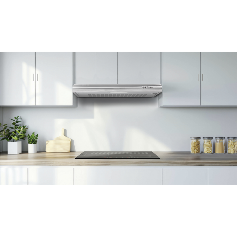 Baridi DH108 Visor Cooker Hood Extractor Fan 60cm - Stainless Steel - additional view 4