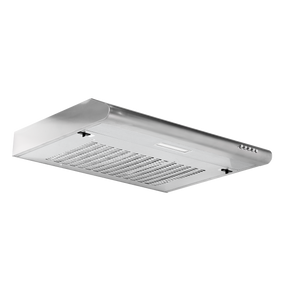 Baridi DH108 Visor Cooker Hood Extractor Fan 60cm - Stainless Steel