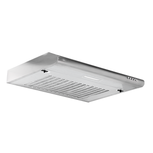 Baridi DH108 Visor Cooker Hood Extractor Fan 60cm - Stainless Steel