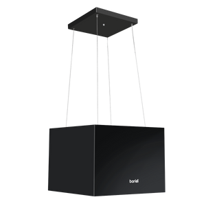 Baridi DH109 Square Island Cooker Hood 40cm - Black - additional view 5