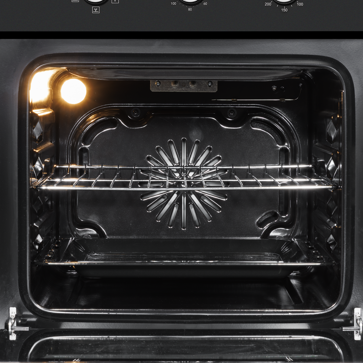 Baridi DH110 Built-In 5-Function Fan Assisted Oven with Timer 60cm, 55L Capacity - Black - additional view 2
