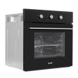 Baridi DH110 Built-In 5-Function Fan Assisted Oven with Timer 60cm, 55L Capacity - Black
