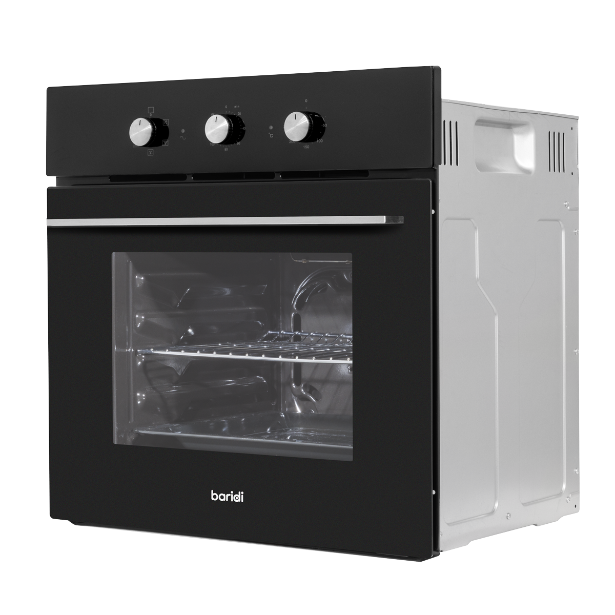 Baridi DH110 Built-In 5-Function Fan Assisted Oven with Timer 60cm, 55L Capacity - Black - additional view 3