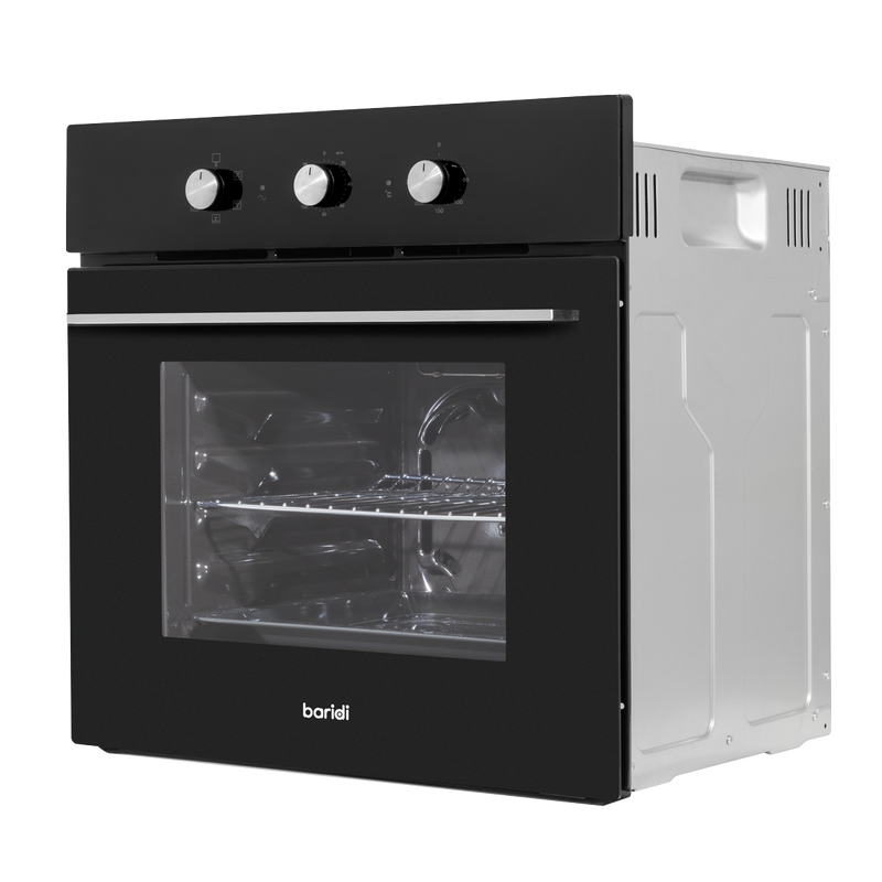 Baridi DH110 Built-In 5-Function Fan Assisted Oven with Timer 60cm, 55L Capacity - Black - additional view 3
