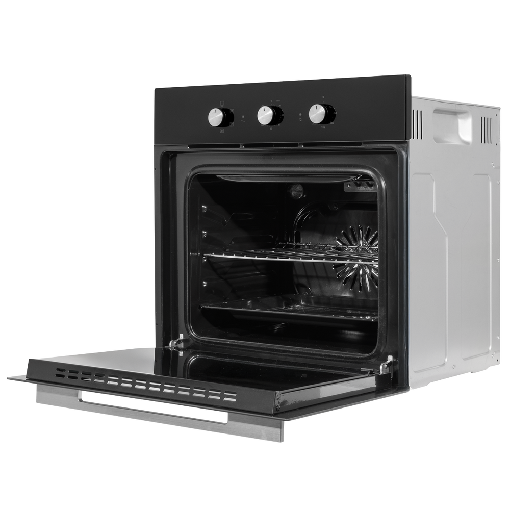 Baridi DH110 Built-In 5-Function Fan Assisted Oven with Timer 60cm, 55L Capacity - Black - additional view 4
