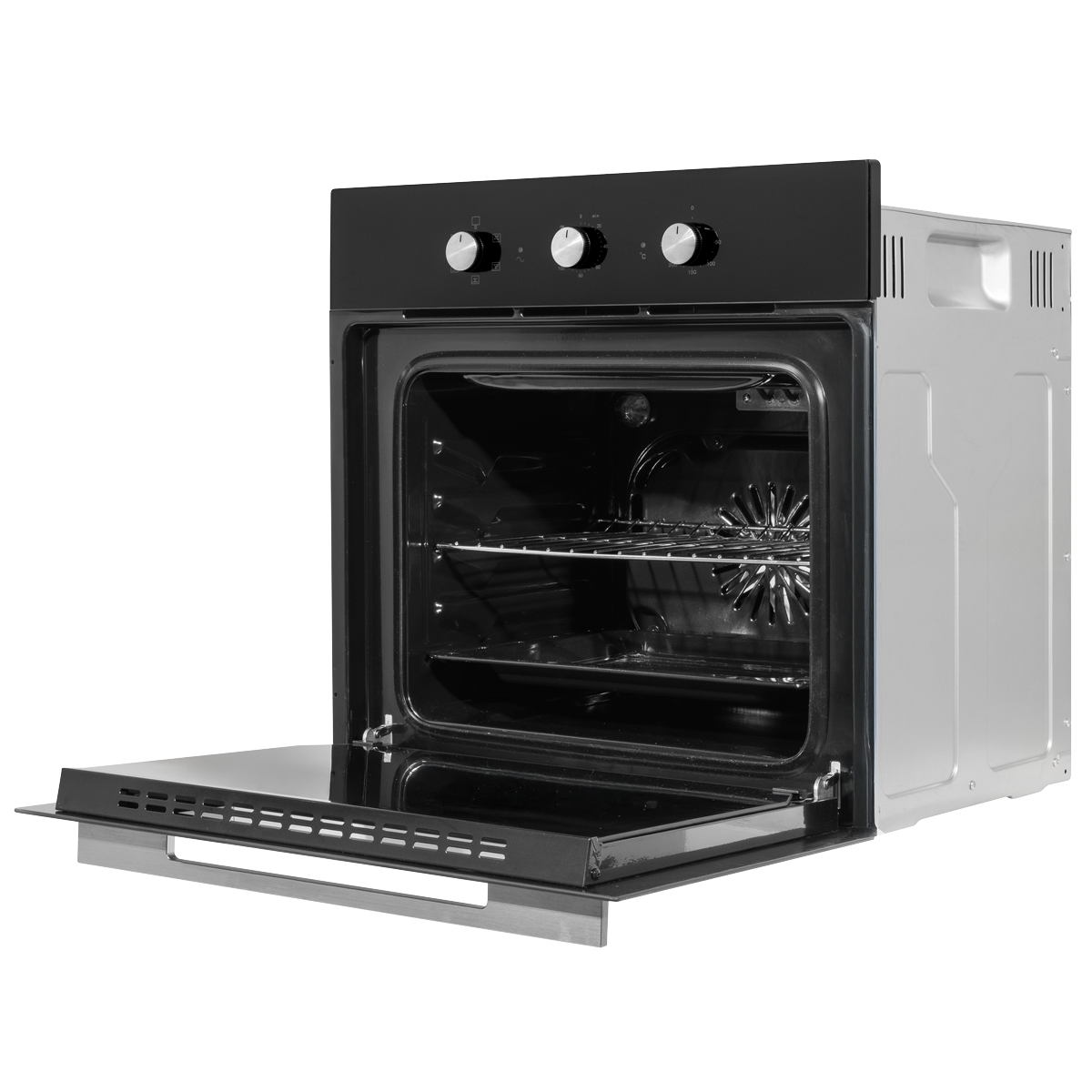 Baridi DH110 Built-In 5-Function Fan Assisted Oven with Timer 60cm, 55L Capacity - Black - additional view 4