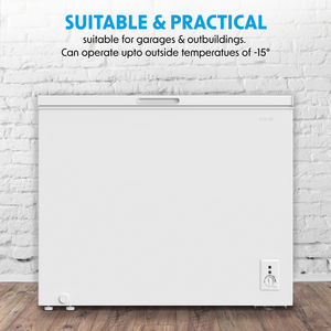 Baridi DH111 Freestanding Chest Freezer 199L Capacity - White - additional view 17