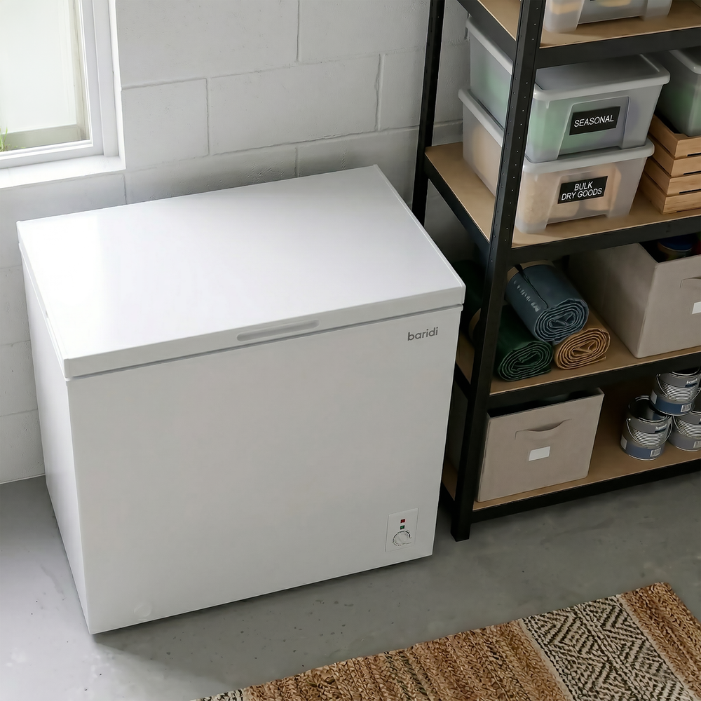 Baridi DH111 Freestanding Chest Freezer 199L Capacity - White - additional view 8