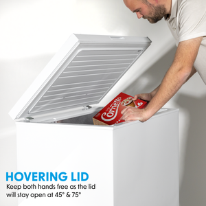 Baridi DH116 Freestanding Chest Freezer 99L Capacity - White - additional view 2