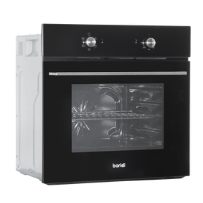 Baridi DH124 Integrated Fan-Assisted Electric Oven 60cm 55L Capacity - Black