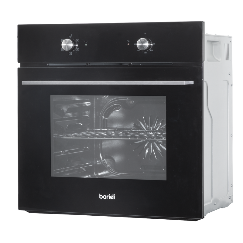 Baridi DH124 Integrated Fan-Assisted Electric Oven 60cm 55L Capacity - Black - additional view 9