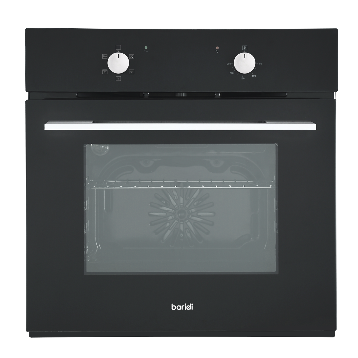 Baridi DH124 Integrated Fan-Assisted Electric Oven 60cm 55L Capacity - Black - additional view 10