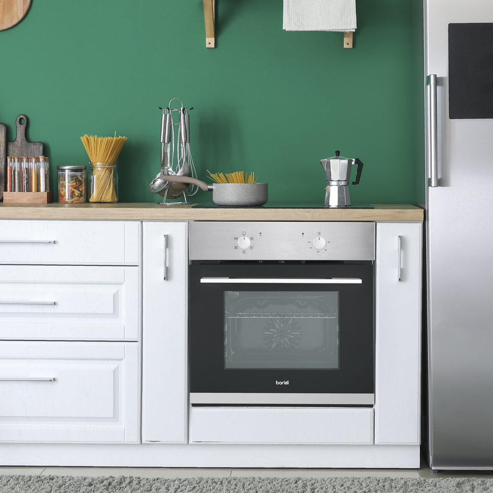 Baridi DH125 Integrated Fan-Assisted Electric Oven 60cm 55L Capacity - Black/Stainless Steel - additional view 10