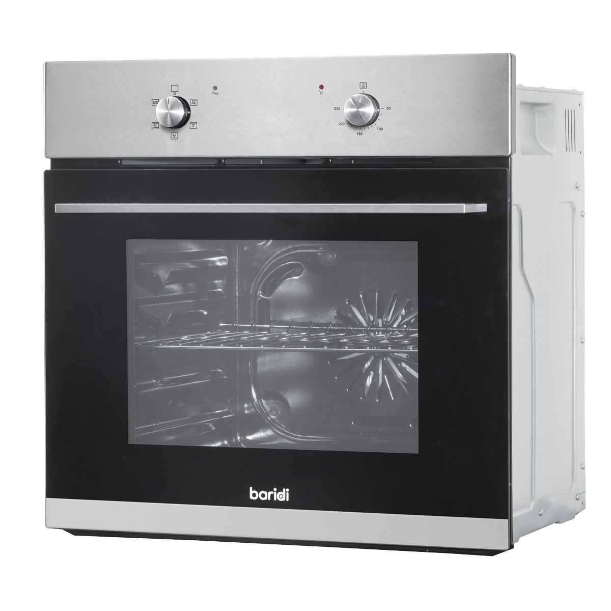 Baridi DH125 Integrated Fan-Assisted Electric Oven 60cm 55L Capacity - Black/Stainless Steel - additional view 7