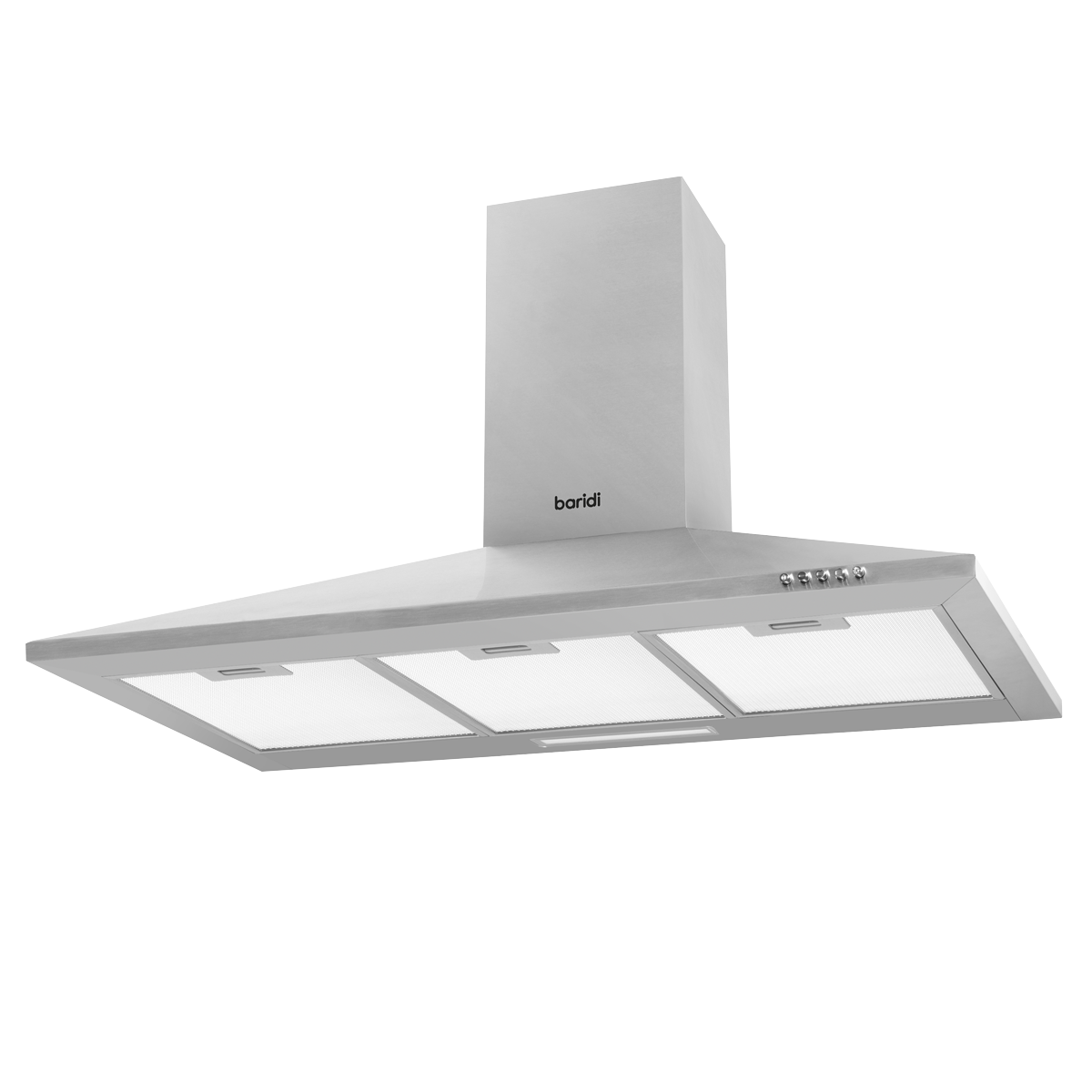Baridi DH127 Cooker Hood with Carbon Filters 90cm - Stainless Steel - additional view 2