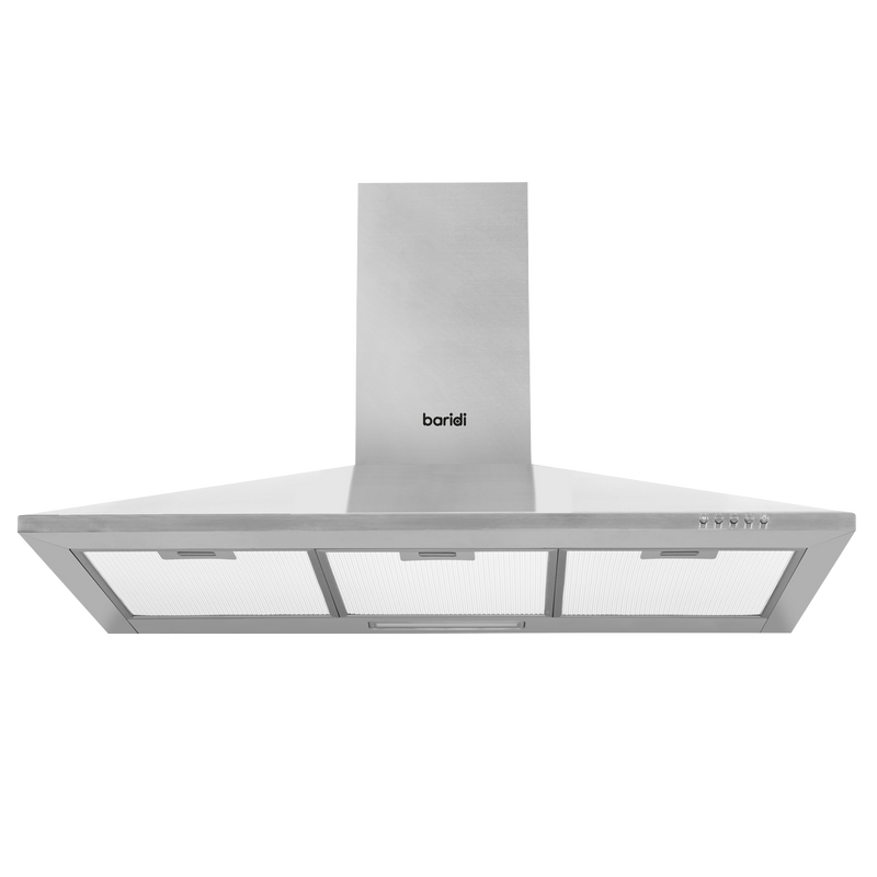 Baridi DH127 Cooker Hood with Carbon Filters 90cm - Stainless Steel - additional view 3