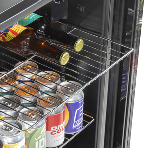 Baridi DH13 Undercounter Drinks, Beer & Wine Fridge with Wire Shelves, Internal Light & Security Lock - additional view 15