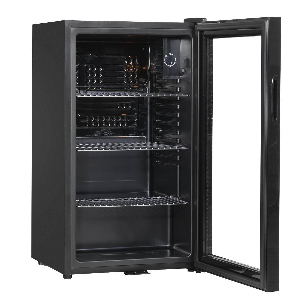 Baridi DH13 Undercounter Drinks, Beer & Wine Fridge with Wire Shelves, Internal Light & Security Lock 85L - additional view 5